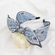 thumbnail image 1 of Diademas de lazo anudadas de moda para mujer, linda diadema con estampado de flores, diademas anchas de tela con nudo, accesorios para el cabello para niñas., 1 of 2
