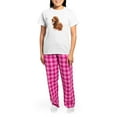 thumbnail image 4 of CafePress - Irish Setter Women's Light Pajamas - Women's Short Sleeve Print T-Shirt and Pants Light Cotton Pajama Set, 4 of 7