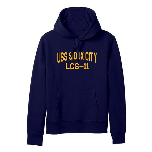 USS Sioux City LCS-11 Freedom Littoral Combat Ship Naval Warship Standard Size Pullover Hoodie