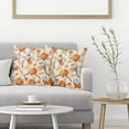 thumbnail image 3 of Fall Pillow Covers 18x18 Set of 2 Outdoor Watercolor Pumpkin Decorative Throw Pillow Linen Square Farmhouse Autumn Thanksgiving Harvest Cushion Cover Decor for Home Couch Sofa, 3 of 6