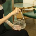 thumbnail image 6 of LinYooLi Seashell Evening Clutch Handbags Shell Shape Crossbody Shoulder Bag Clear Purse, 6 of 6