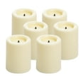 thumbnail image 3 of Sterno Home Flameless LED Wax Votive Candles, 6-Pack, Cream, 3 of 7