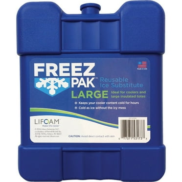 1PACK Lifoam Freez Pak 42 Oz. Blue Cooler Ice Pack
