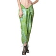 thumbnail image 2 of HAPPY BAY Women's Bikini Sarong Swimwear Swim Cover up Skirt Bathing suit Summer Wraps Beach Wrap Coverups for Women Beachwear One Size Tie Dye, Shamrock Green, 2 of 6