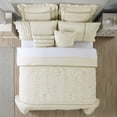 thumbnail image 6 of Modern Threads 8-Piece Antonella Sand Pleated Bed Comforter Set, King, 6 of 10