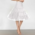 thumbnail image 2 of Landzoo One Layered Petticoat Underskirt Four Tier Soft For Poofy Skirt Support And Volume Enhancement Beautiful Cozy Women's Dress, 2 of 4