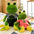 thumbnail image 3 of Animal Plush-13.8' Frog Plush Toy Super Soft Cute Stuffed Animal Plush Frog Doll for Kids (A), 3 of 4