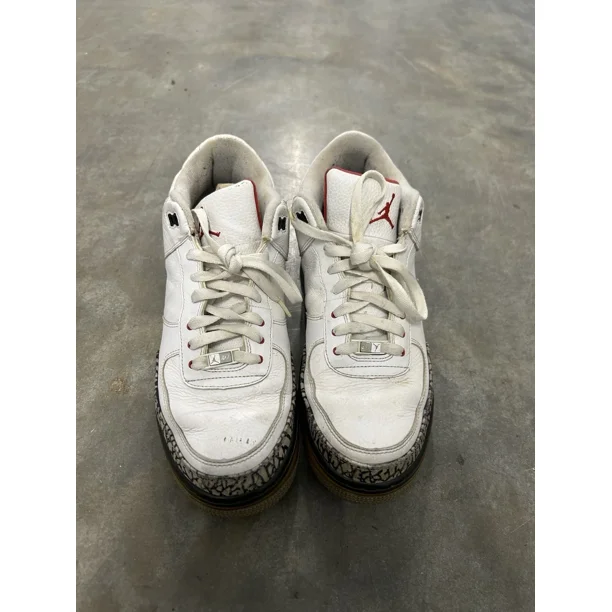 Size 11 - Jo r-dan Fusion AJF 3 - White Cement - 323626-161 Vtg Sneakers Shoes