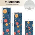 thumbnail image 4 of Pioneer Flower Floral Print Pattern Kitchen Rugs Sets Of 3,Kitchen Runner Rugs Non Skid Washable,Decorative Kitchen Floor Mats for Kitchen,Sink,Laundry,17"x30"+ 17"x47" + 17"x59", 4 of 6