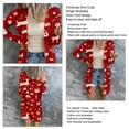 thumbnail image 1 of Chrismas Shirt Coat, Open Front Shirt Coat Long Sleeve  For Shopping Type 1,Type 2,Type 3,Type 4,Type 5,Type 6,Type 7,Type 8, 1 of 5