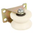 thumbnail image 3 of U-Groove Wheel Plastic White Color Sliding Door Light Track Industrial Guiding Pulley 60, 3 of 11