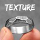 thumbnail image 3 of Retro Geometry Texture Men Rings Stainless Steel Women Jewelry Punk New In Stranger Things Fashion Accessories Gift Wholesale, 3 of 5