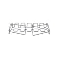 thumbnail image 2 of Soporte Plegable Para Parrilla De Pierna De Pollo De Acero Inoxidable, Soporte Para Asador De Barbacoa, Accesorios Para Barbacoa Vogacara HA024644-01, 2 of 5