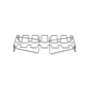 thumbnail image 2 of Soporte Plegable Para Parrilla De Pierna De Pollo De Acero Inoxidable, Soporte Para Asador De Barbacoa, Accesorios Para Barbacoa Eigraketly HA024644-01, 2 of 5