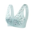 thumbnail image 2 of Sonducket Manténgase Cómodo Y Activo Sujetador Deportivo Transpirable Para Mujer Para Un Duradero Ropa Interior De Mujer Ropa interior verde claro 40/90【XXL】, 2 of 6