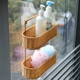 thumbnail image 3 of Rattan Bathroom Vanity Trays Toilet Tank Baskets Long Narrow Hand Towel Storage Basket for Storage, Decorative, 3 of 9