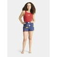 thumbnail image 3 of Supergirl and Wonder Woman Women's Graphic Tank Top, 2-Pack, Sizes XXS-XXL, 3 of 7
