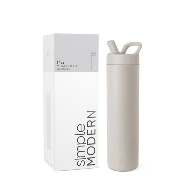 Botella de agua Simple Modern Mesa de 700 ml con aislamiento de acero inoxidable