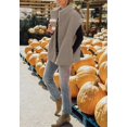 thumbnail image 4 of Women's Sleeveless Fleece Vest, Stand Collar Button Down Loose Fit Sherpa Outerwear Gilet, 4 of 5
