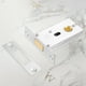 thumbnail image 5 of Scienceny Cerrojo de puerta de baño de apariencia elegante para fácil instalación Cerrojo tubular de mortaja de puerta único Herramientas y ferretería, 5 of 6