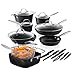 thumbnail image 3 of GRANITESTONE 20 Pc Hard Anodized Induction Cookware Sets, Kitchen Pots and Pans Set Non Stick, Anodized Kitchen Cookware Sets, Nonstick Cookware Set, Non Stick Pots and Pan Set, Oven & Dishwasher Safe, 3 of 4