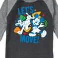 thumbnail image 3 of Disney Jr - Lets Move - Toddler & Youth Raglan Graphic T-Shirt, 3 of 6