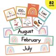 thumbnail image 3 of Calendario y gráfico de bolsillo EAMAY Rainbow Colorful para niños, 3 of 8