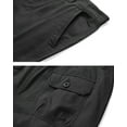 thumbnail image 3 of TRGPSG Men's Cargo Pants with Multi Pockets Outdoor Cotton Work Pants(No Belt),Black 38, 3 of 7