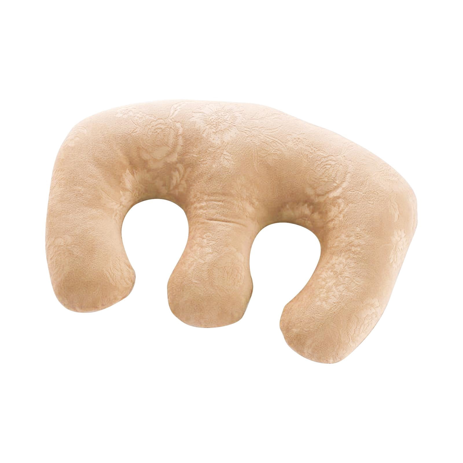 Soft Detachable Chest Pillow Chest Pad , Bolster Supplies for SPA Beauty Salon Massage Table Body Relaxing for feeding 1Piece - Golden
