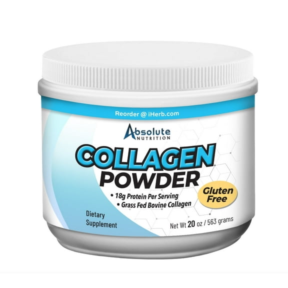 Collagen Powder – Unflavored – Grass-Fed & Pasture-Raised – Hair, Skin, Nail & Joint Support 20 oz.