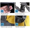 thumbnail image 4 of Mochila para perros, bolsa transportadora para perros, bolsa transportadora para mascotas, negra XL, 4 of 5
