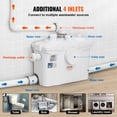 thumbnail image 3 of Macerating Toilet System with 800W Pump Upflush Toilet For Basement, 3 of 7