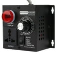 thumbnail image 2 of 4000W SCR Electronic Voltage Regulator Motor Speed Controller Dimmer Thermostat Wide Voltage 100‑220V US Plug, 2 of 12