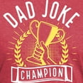 thumbnail image 3 of CafePress - Dad Joke Champion Men's Deluxe T Shirt - Mens Tri-blend T-Shirt, 3 of 4