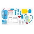 thumbnail image 4 of Kit médico HUOGUO, set de juegos de simulación de médico, enfermero y dentista, 17 piezas, 4 of 5