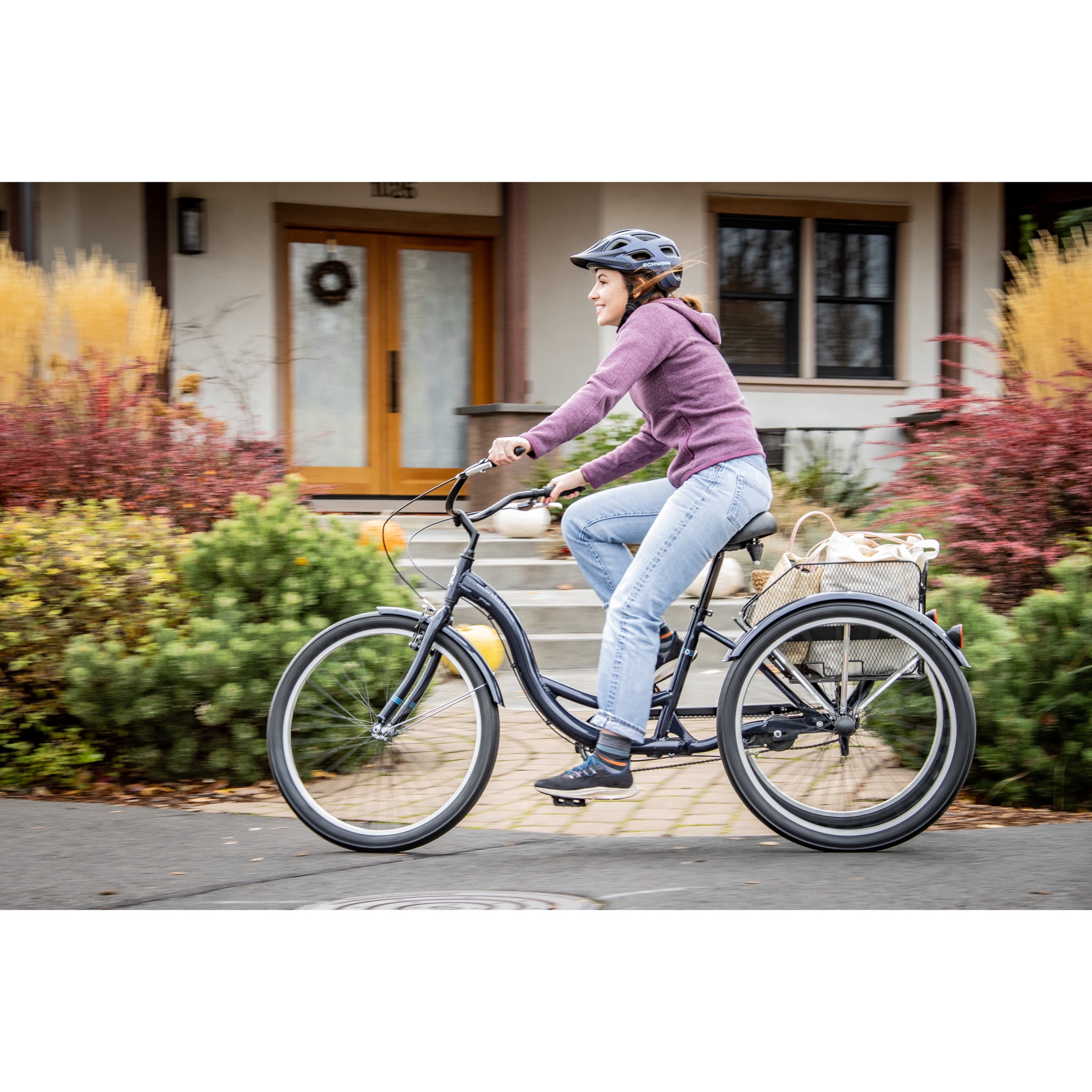 Schwinn Excursion Adult Bicycle Helmet, Ages 14+, Navy