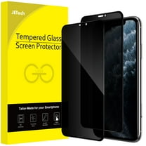 JETech Privacy Full Coverage Screen Protector for iPhone 11 Pro/X/XS 5.8-Inch, Anti-Spy Tempered Glass Film, Edge to Edge Protection Case-Friendly, 2-Pack