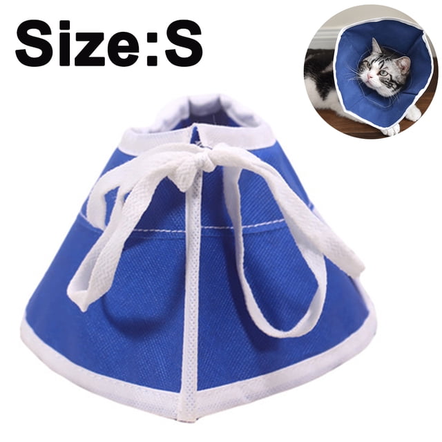 Dog Cone Adjustable Pet Cone Pet Recovery Collar Comfy Pet Cone Collar Protective Collar for After Surgery Anti-Bite Lick Wound Healing Safety Practical for Dogs and Cats