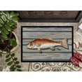 thumbnail image 3 of Carolines Treasures 8489-JMAT 36 x 24 Po Poisson Rouge Paillasson Intérieur Ou Extérieur, 3 of 4