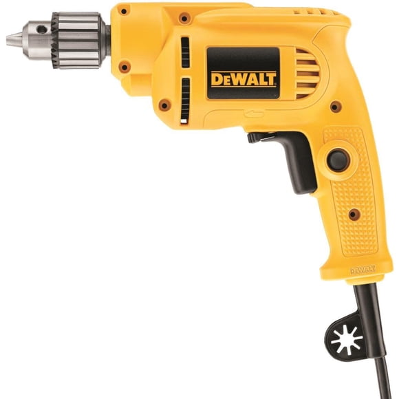 Taladro con cable DEWALT DWE1014 7.0A, mandril con llave de 10 mm