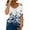 #1-Blue, variant on Patlollav Womens Shirts,Ladies Lace Short Sleeve Tops