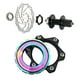 thumbnail image 5 of Buje Adaptador De Bloqueo Central Buje A Disco De 6 Orificios Buje De Eje Pasante Siete Colores Sunnimix Adaptador de candado para centro de bicicletas, 5 of 8