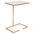 thumbnail image 3 of SAFAVIEH Neil Gold Leaf Accent Table Gold / White, 3 of 7