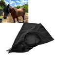 thumbnail image 5 of Horse Fly , High Elastic Knitted Fabric Horse Face  Easy To Wear Comfortable With Additional Fine Mesh For Horse Face Protection Black, 5 of 8