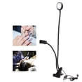 thumbnail image 4 of Lámpara LED plegable con clip, de alto brillo, para tatuajes, ajustable, para decoración de uñas (negra), 4 of 14