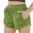 thumbnail image 1 of Plebaso Womens Sweat Shorts High Waist Drawstring Lounge Shorts with Pockets Summer Casual Workout Shorts, 1 of 7