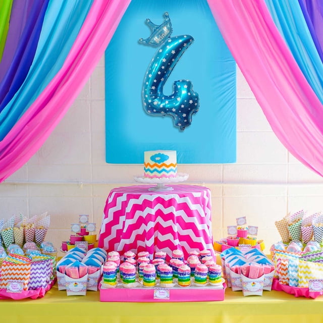 TIMIFIS Balloons Used For Birthday Party, Anniversary Celebration 32IN Number Decoration DecorFall