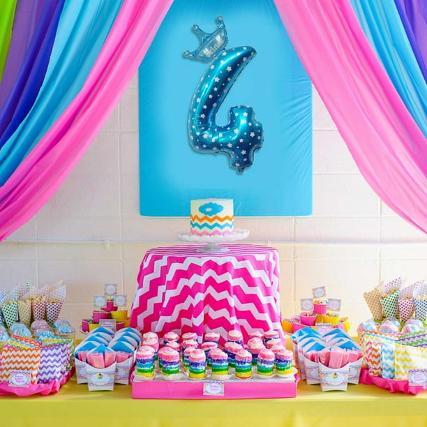 Ganfancp Se Utiliza para La Fiesta de Cumpleaños, Celebración de Aniversario 32In Número de Decoración Ofertas y Liquidaciones 1X Globos