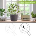 thumbnail image 1 of Equipo de protección y soporte de la planta,Enrejado de plantas creativas, enrejado de jardín, rejilla de escalada de plantas antioxidantes de metal para enredaderas, plantas de interior, flores de hi Muyoka Hogar, 1 of 6