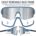 thumbnail image 2 of Wildhorn Radke MTB Cycling Glasses, UV400 Sports Ski Running Sunglasses for Women & Men, Baseball Glasses w/3 Swap Lenses, 2 of 6